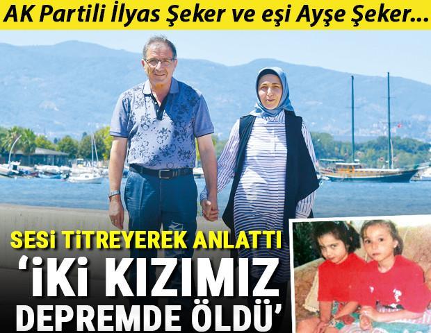 2 kızlarını depremde kaybettiler
