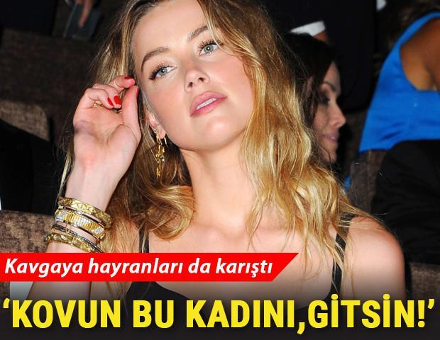 Hayranları da kavgaya karıştı:  Kovun bu kadını, gitsin