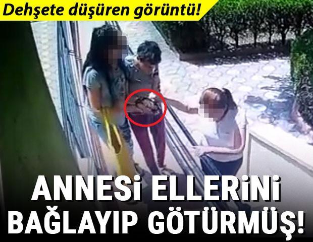 Son dakika... Dehşete düşüren olay Ellerini iple bağlayıp götürmüş...