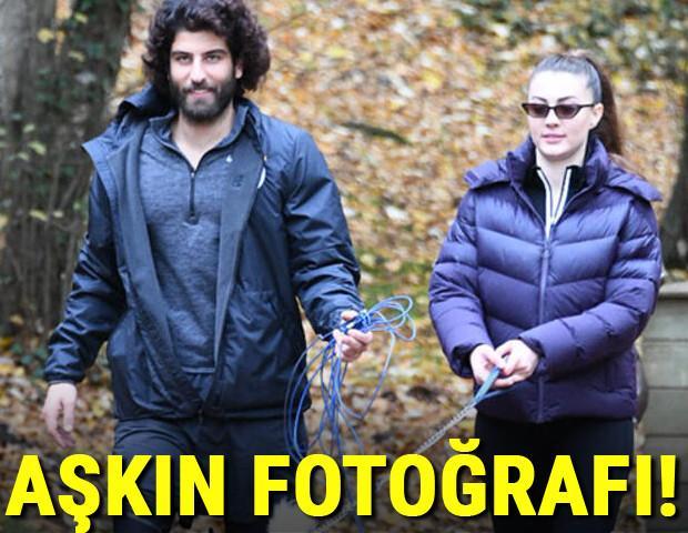 Oyuncu Burcu Özberk, Murat Kazancıoğlu aşkı belgelendi