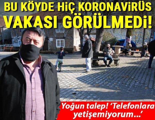 Son dakika haberler: Bartında hiç koronavirüs vakası görülmeyen köye ilgi arttı Telefonlara yetişemiyorum