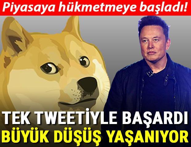 Elon Musk tweet attı, Dogecoin sert düşüşe geçti