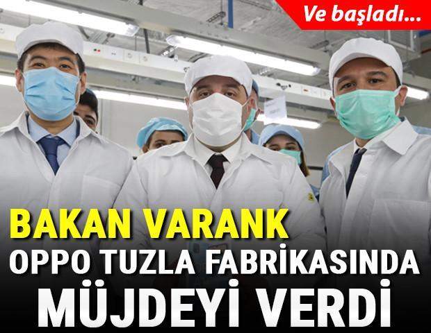 Bakan Varank açıkladı Opponun Tuzla fabrikasında test üretimi başladı