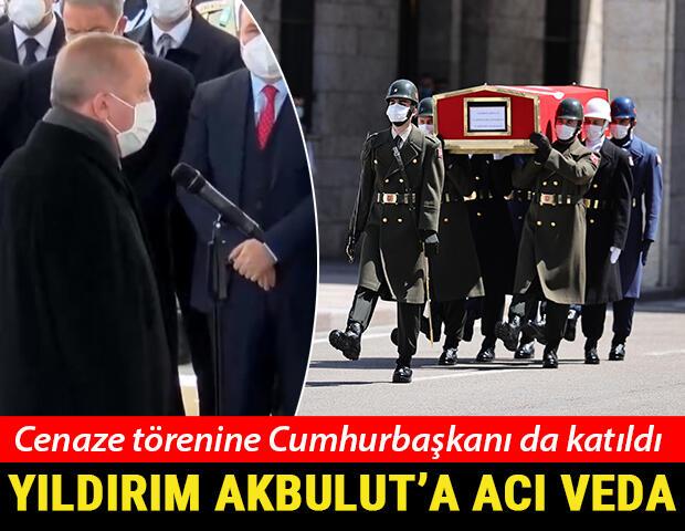Eski Başbakan Yıldırım Akbulut’a veda Cumhurbaşkanı Erdoğandan cenaze töreninde açıklama