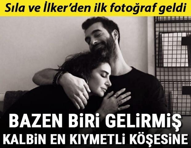 İlker Kaleli- Sıla aşkının ilk fotoğrafı