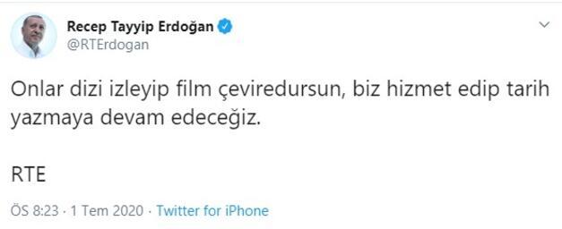 Cumhurbaşkanı Erdoğan’dan Kılıçdaroğlu ve Akşener’in sözlerine cevap