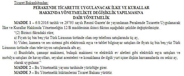 Son dakika... Resmi Gazete'de yayımlandı! Taksit süresi uzatıldı