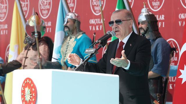 Cumhurbaşkanı Erdoğan: Vatanımızı bölmeye çalışan hiç kimsenin gözünün yaşına bakmayız