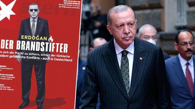 Alman Stern dergisinden skandal Erdoğan kapağı