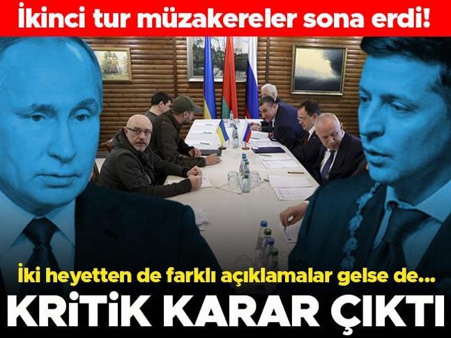 Müzakerelerde ikinci tur sona erdi İlk açıklama geldi, görüşmeler sürecek