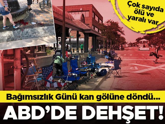 Bağımsızlık Gününde katliam... ABDde dehşet Silahlı saldırıda en az 5 kişi hayatını kaybetti