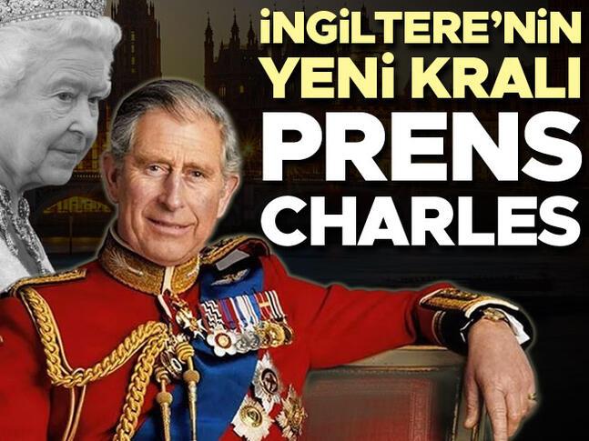 İngilterenin yeni kralı Prens Charles oldu