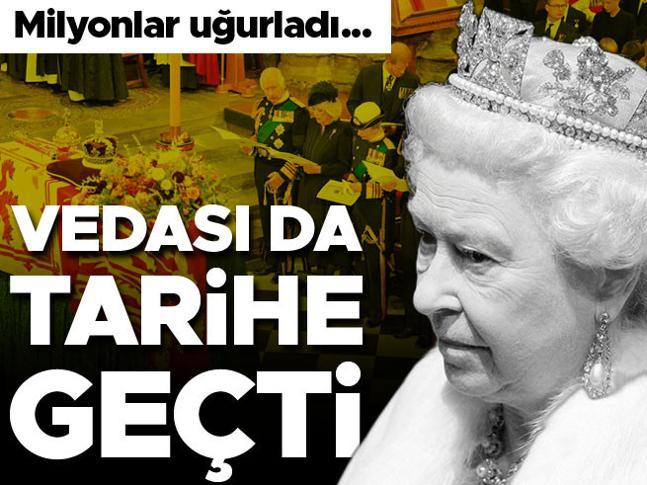 Kraliçe’ye veda... Milyonlar uğurladı
