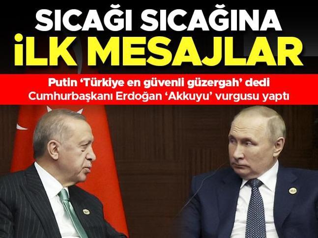 Son dakika: Erdoğan-Putin görüşmesi başladı