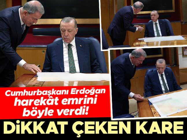 Pençe Kılıç harekâtından yeni görüntü Erdoğan talimatı böyle verdi