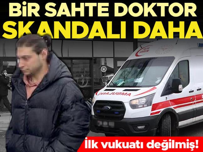 Bir sahte doktor skandalı daha Ambulansla hasta naklederken yakalandı