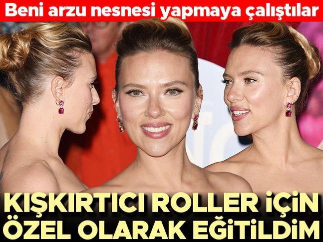 Scarlett Johansson: Gençken arzu nesnesi kadın rollerini oynamam için eğitildim