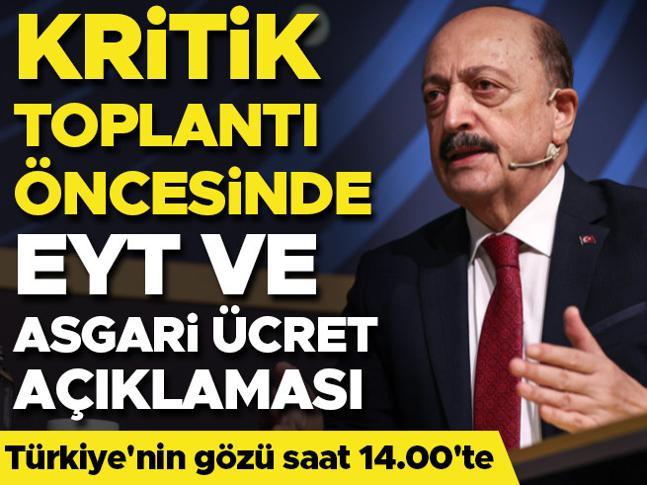 Son dakika... Bakan Bilginden asgari ücret açıklaması