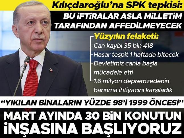 Son dakika: Cumhurbaşkanı Erdoğan: Devletimiz canla başla mücadele etti