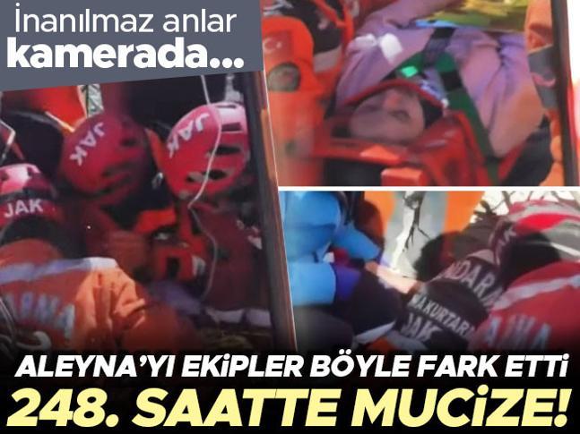 Son dakika: Depremde 248. saatte bir mucize daha Kahramanmaraşta 17 yaşındaki Aleyna sağ kurtarıldı