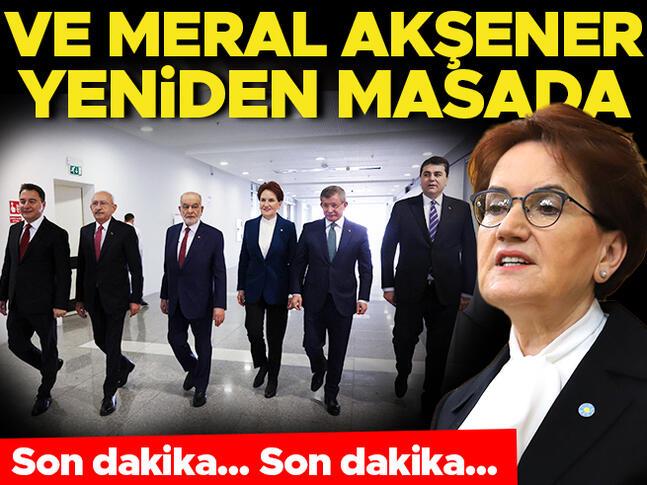 Son dakika: İYİ Parti Sözcüsü Zorlu: Akşener toplantıya katılma kararı aldı
