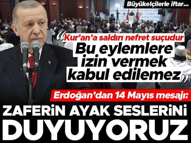 Cumhurbaşkanı Erdoğandan 14 Mayıs mesajı: Dalga dalga gelen zaferin ayak seslerini duyuyoruz
