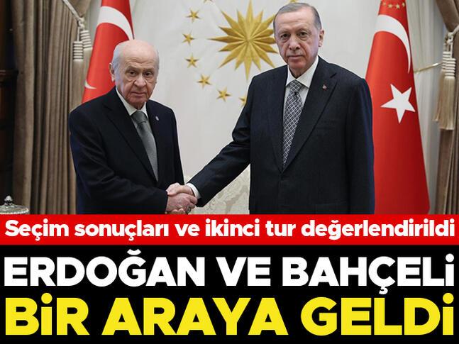 Son dakika: Ankarada kritik zirve... Erdoğan, Bahçeli ile görüştü