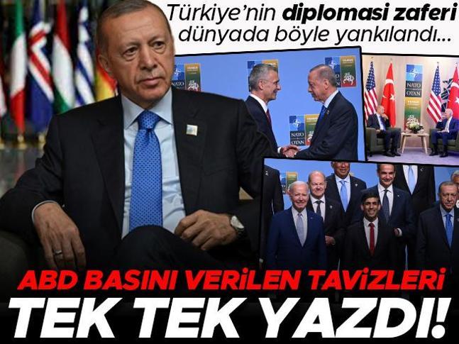 Türkiyenin diplomasi zaferi dünyada böyle yankılandı... ABD basını verilen tavizleri tek tek yazdı