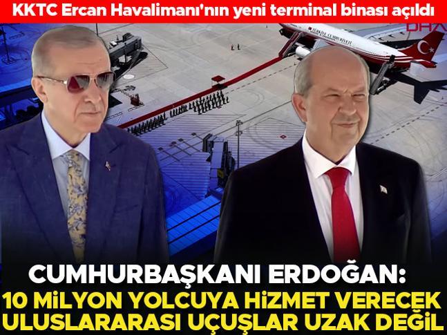 Son dakika... Cumhurbaşkanı Erdoğan KKTCde