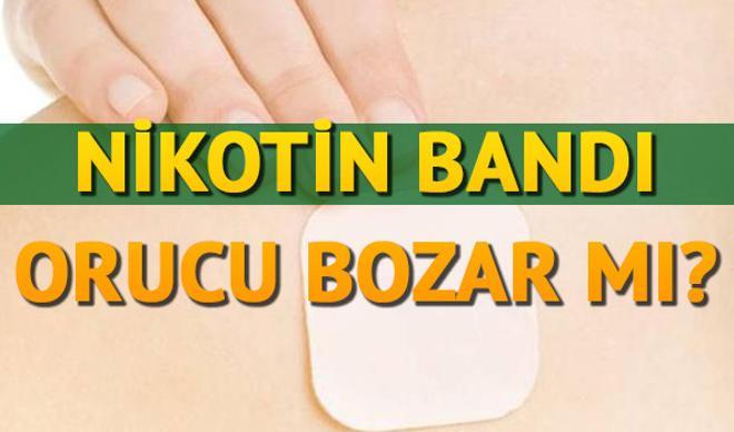 Diyanet cevapladı! Nikotin bandı orucu bozuyor mu? Diyanet cevapladı! Nikotin bandı orucu bozuyor mu?