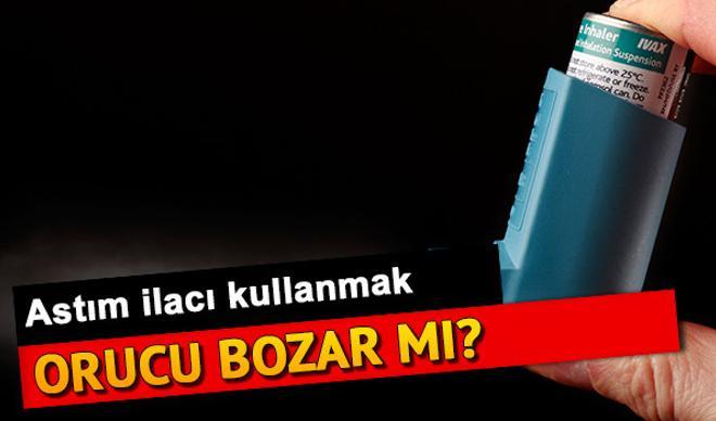 Astım ilacı orucu bozar mı? Diyanet'ten astım ilacı açıklaması Astım ilacı orucu bozar mı? Diyanet'ten astım ilacı açıklaması