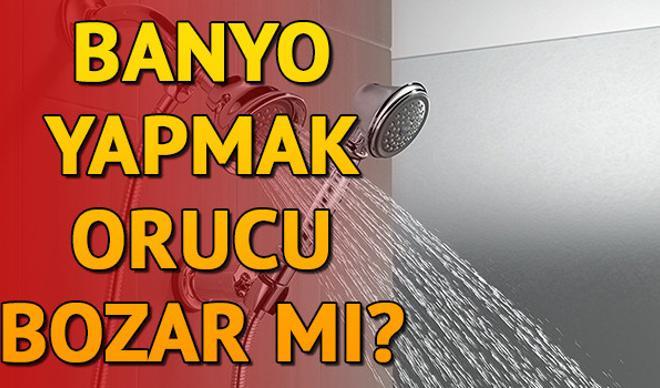 Duşa girmek ve banyo yapmak orucu bozar mı? Duşa girmek ve banyo yapmak orucu bozar mı?