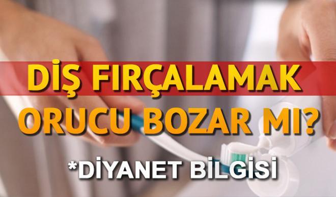 Diyanet'e göre misvak kullanmak ve diş fırçalamak orucu bozar mı? Diyanet'e göre misvak kullanmak ve diş fırçalamak orucu bozar mı?