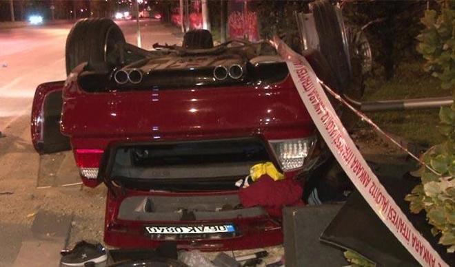 Başkent'te feci kaza: Ölü ve yaralılar var Başkent'te feci kaza: Ölü ve yaralılar var