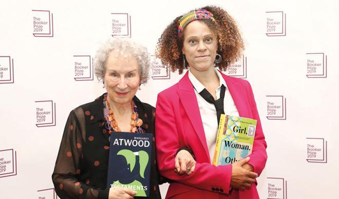 Booker ödülü Atwood ve Evaristo’ya Booker ödülü Atwood ve Evaristo’ya