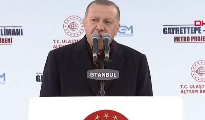 Cumhurbaşkanı Erdoğan’dan İstanbul Havalimanı Metrosu için ilk kaynak Cumhurbaşkanı Erdoğan’dan İstanbul Havalimanı Metrosu için ilk kaynak