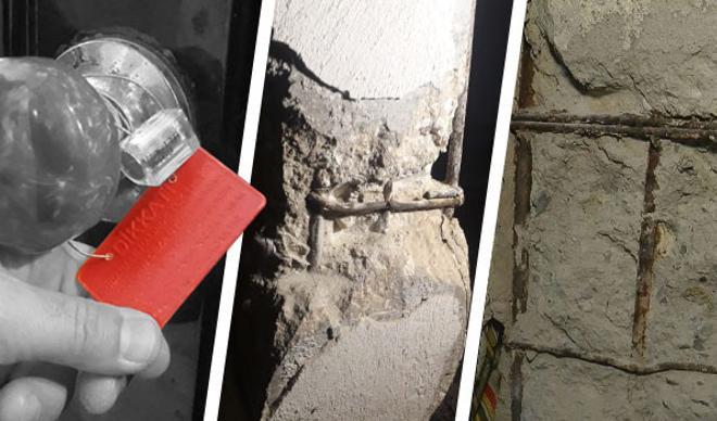 Mühüre ve ağır hasara rağmen ölüme meydan okuyorlar Mühüre ve ağır hasara rağmen ölüme meydan okuyorlar