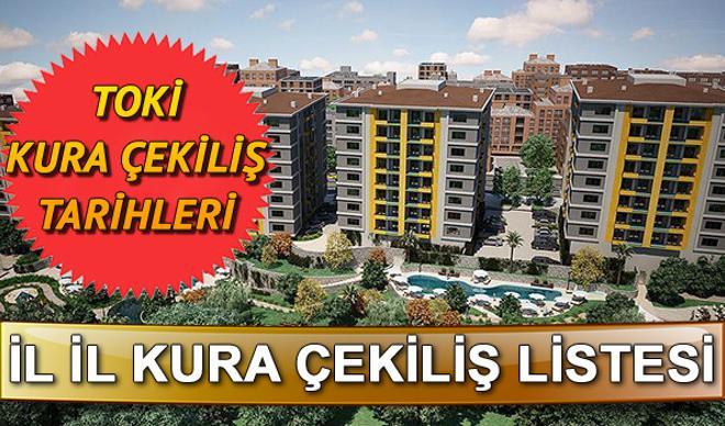 TOKİ 2020 kura çekilişi takvimi nedir? TOKİ kura çekimi ne zaman? İşte tüm illerde TOKİ kura çekimi tarihleri TOKİ 2020 kura çekilişi takvimi nedir? TOKİ kura çekimi ne zaman? İşte tüm illerde TOKİ kura çekimi tarihleri