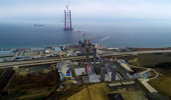 Dünyanın en büyüğü... Dev projenin son hali havadan görüntülendi Dünyanın en büyüğü... Dev projenin son hali havadan görüntülendi