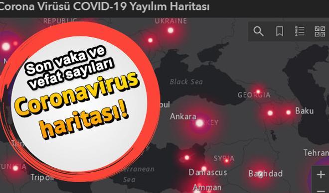Corona Türkiye haritası 31 Mart! Coronavirus Map ile vaka ve ölüm sayısı için son durum Corona Türkiye haritası 31 Mart! Coronavirus Map ile vaka ve ölüm sayısı için son durum
