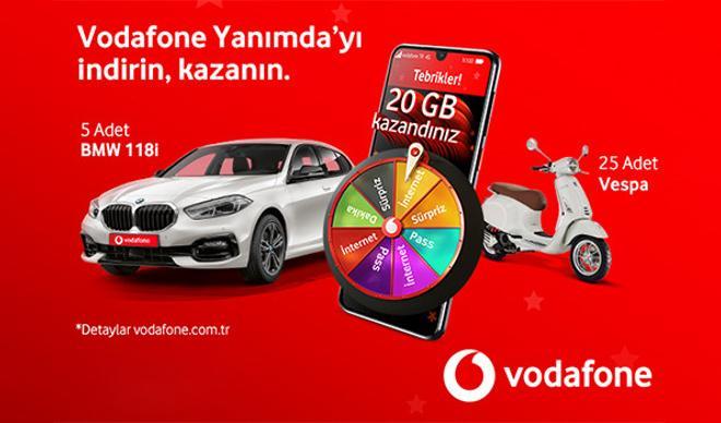 Vodafone'un Hediye Çarkı'nı çevirenlere sürpriz hediyeler Vodafone'un Hediye Çarkı'nı çevirenlere sürpriz hediyeler