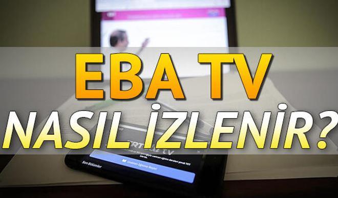 3 Nisan TRT EBA ilkokul ortaokul lise dersleri | TRT EBA TV canlı yayını nasıl izlenir? 3 Nisan TRT EBA ilkokul ortaokul lise dersleri | TRT EBA TV canlı yayını nasıl izlenir?
