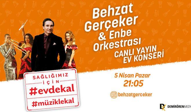 #EvdeKal#MüzikleKal: Behzat Gerçeker ve ENBE Orkestrası Canlı Canlı Evlere konuk oluyor! #EvdeKal#MüzikleKal: Behzat Gerçeker ve ENBE Orkestrası Canlı Canlı Evlere konuk oluyor!