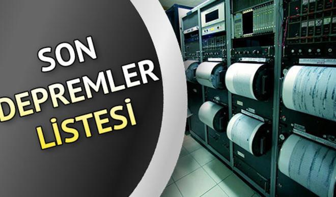 Deprem mi oldu, nerede deprem oldu? 5 Haziran AFAD ve Kandilli son depremler verileri Deprem mi oldu, nerede deprem oldu? 5 Haziran AFAD ve Kandilli son depremler verileri