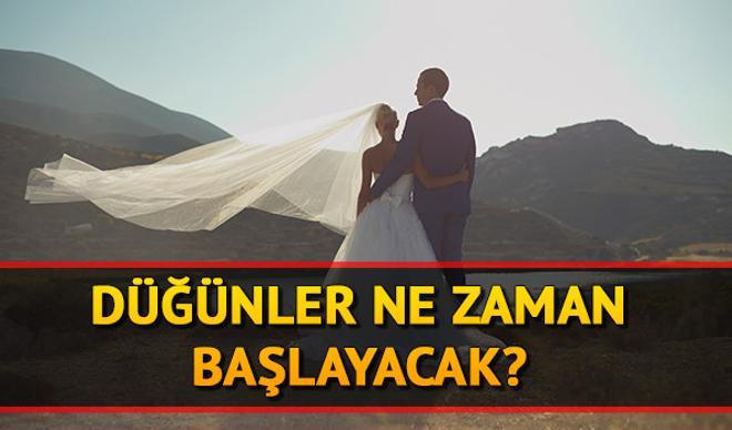 Düğünler hakkında açıklama geldi mi? Düğün salonları ne zaman açılacak? Düğünler hakkında açıklama geldi mi? Düğün salonları ne zaman açılacak?