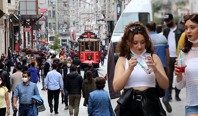Fotoğraflar az önce geldi! Sosyal mesafe hiçe sayıldı Fotoğraflar az önce geldi! Sosyal mesafe hiçe sayıldı