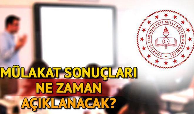 2020 sözleşmeli öğretmen mülakat yeri sorgulama - Sözleşmeli öğretmenlik sözlü sınav sonuçları ne zaman açıklanacak? 2020 sözleşmeli öğretmen mülakat yeri sorgulama - Sözleşmeli öğretmenlik sözlü sınav sonuçları ne zaman açıklanacak?