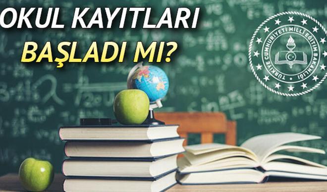 Okul kayıtları ne zaman başlayacak? MEB E okul kayıt sorgulama ekranı 2020 Okul kayıtları ne zaman başlayacak? MEB E okul kayıt sorgulama ekranı 2020