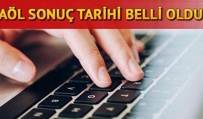 AÖL sınav sonuçları ne zaman açıklanacak? 2020 AÖL 2. dönem sonuçları için tarih belli oldu! AÖL sınav sonuçları ne zaman açıklanacak? 2020 AÖL 2. dönem sonuçları için tarih belli oldu!