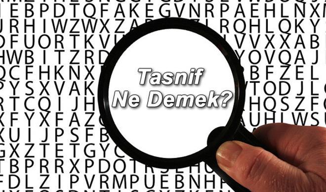 Tasnif Ne Demek? Tasnif Etmek Nedir? Tasnif Kelimesi TDK Sözlük Anlamı Tasnif Ne Demek? Tasnif Etmek Nedir? Tasnif Kelimesi TDK Sözlük Anlamı